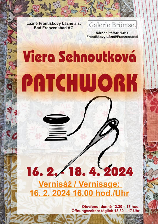 Výstava Patchwork Viera Sehnoutková